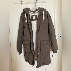 Roxy Winter Jacket Roxy Sherpa Parka Roxy Coat XS